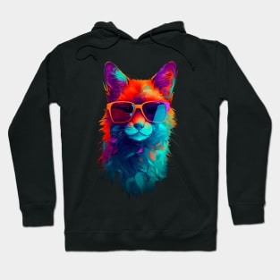 Fox in sunglasses Hoodie